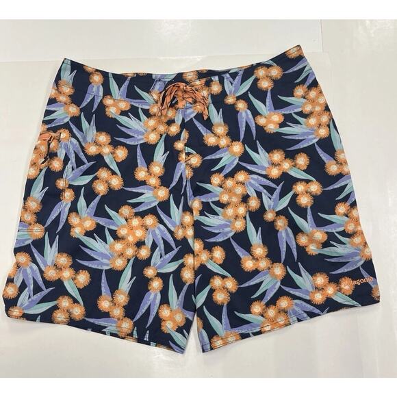 Patagonia Women's Stretch Planing Boardshorts 8” Inseam Tropical Floral 40+ UPF - Picture 1 of 12